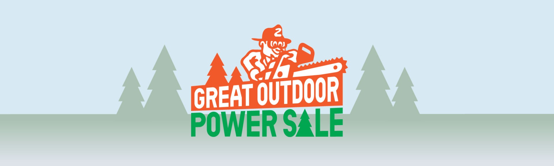 The Great Outdoor Power Sale banner image