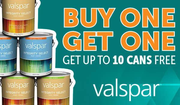 Valspar BOGO Sale