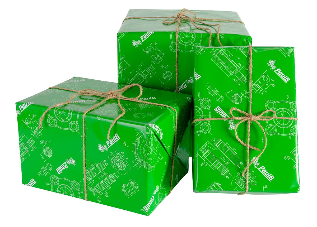 Gift wrapped with PaulB gift wrap, style 5099GW1