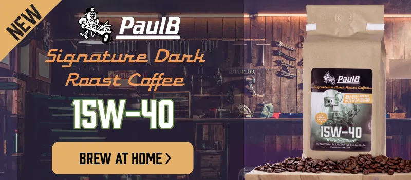 PaulB Signature Blend Coffee available now!
