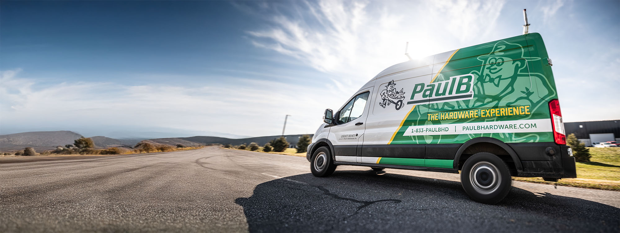 PaulB Pro delivery van